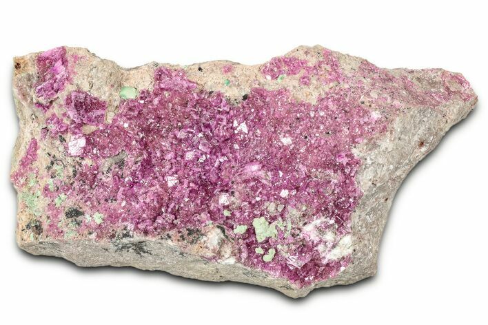 Green Kolwezite on Vibrant Cobaltoan Dolomite - DR Congo #347431